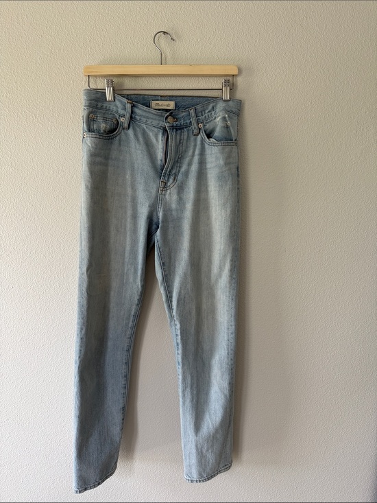 Madewell Denim - Madewell Light Blue Straight-Leg Jeans